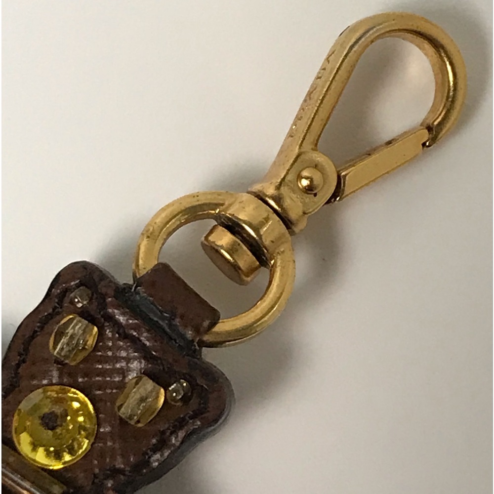 PRADA Leather Teddy Bear Keychain/ Bag Charm π»ππ₯ - Picture 6 of 13